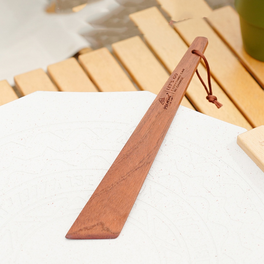 Home Cooking Delivery - Outdoor Camping Wooden Spatula Kitchen Wooden