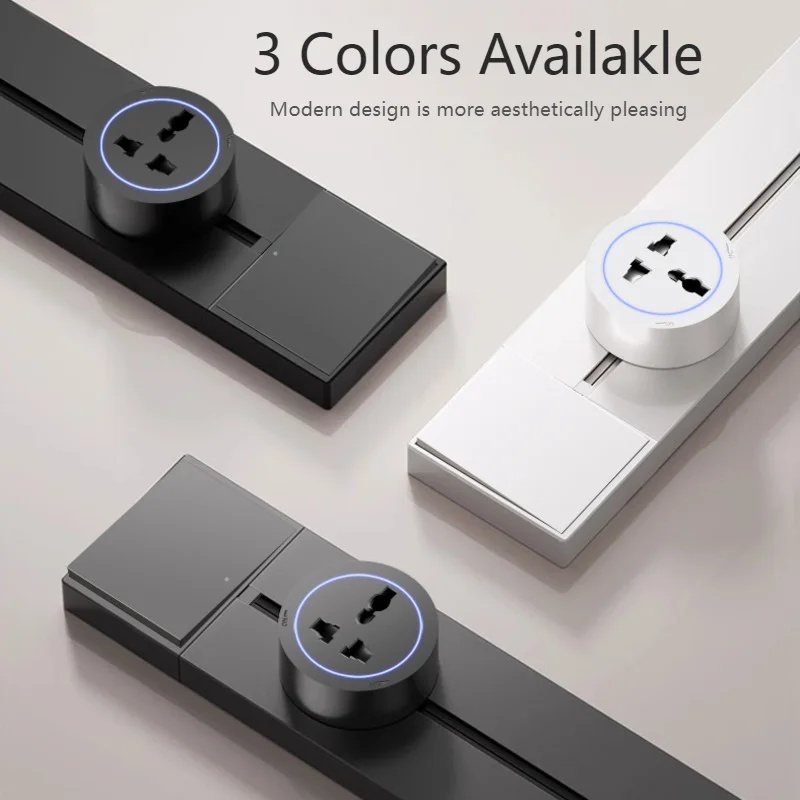 Track Socket With Switch High- - Home Cooking Delivery ulasan dan harga
