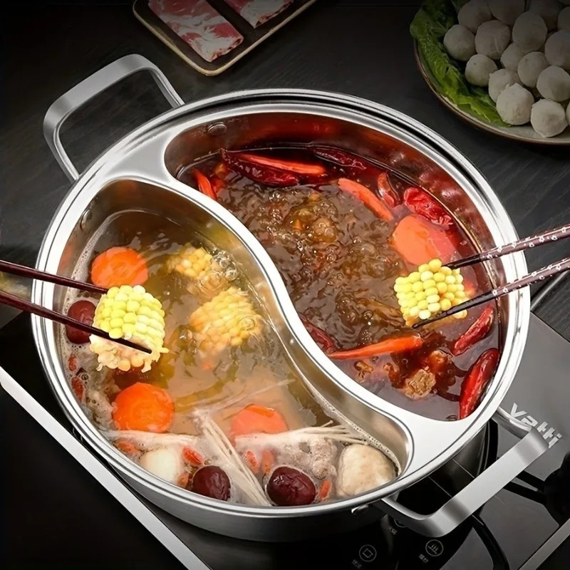 304 Stainless Steel Twin Divid - Dosa Pan Iron ulasan dan harga