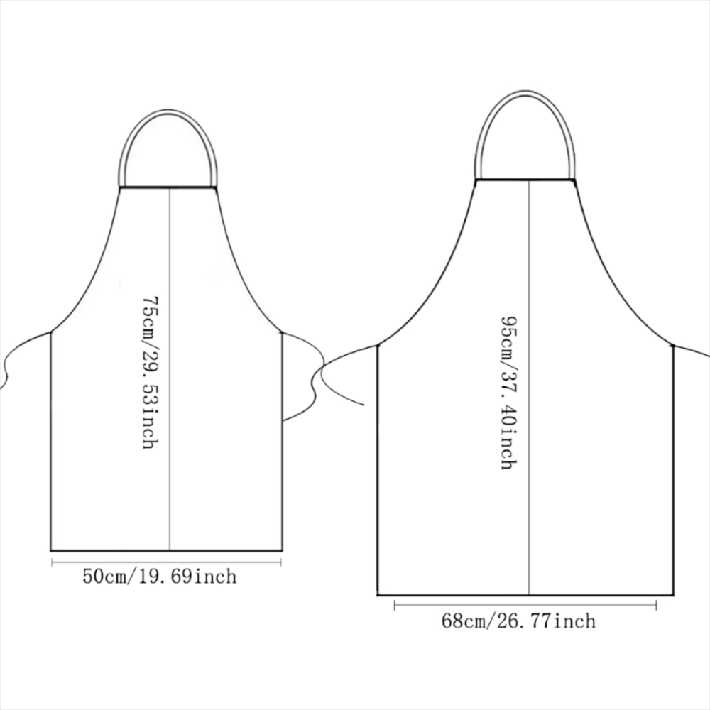 1 Trendy Nail Art-Themed Apron - Home Cooking Queen ulasan dan harga