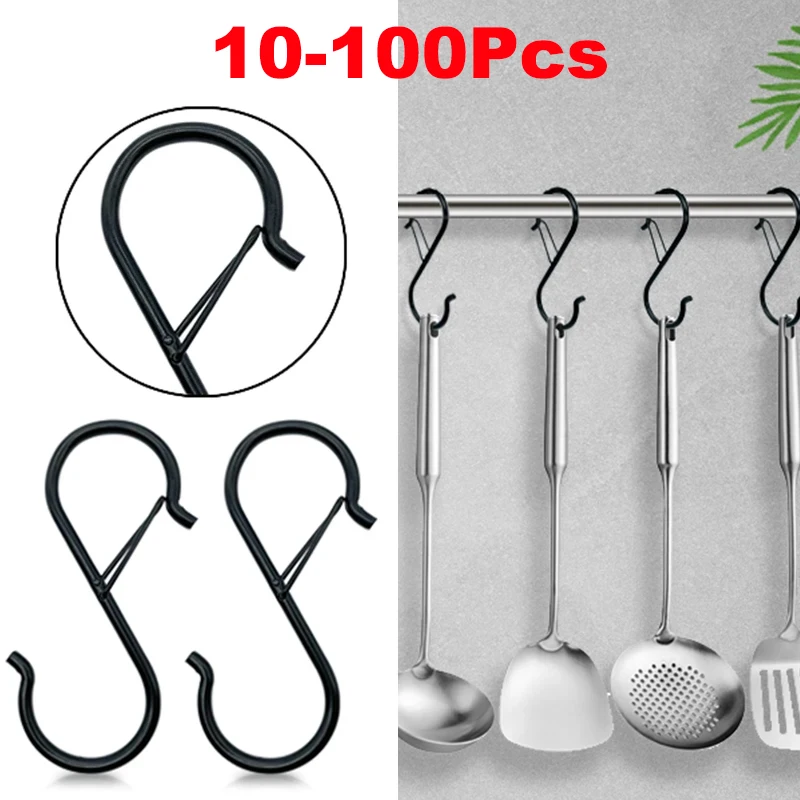 10 /100pcs Metal Hanging Hooks - Dosa Pan Iron ulasan dan harga
