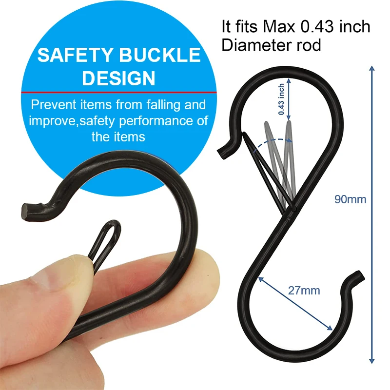 10 /100pcs Metal Hanging Hooks - Dosa Pan Iron ulasan dan harga