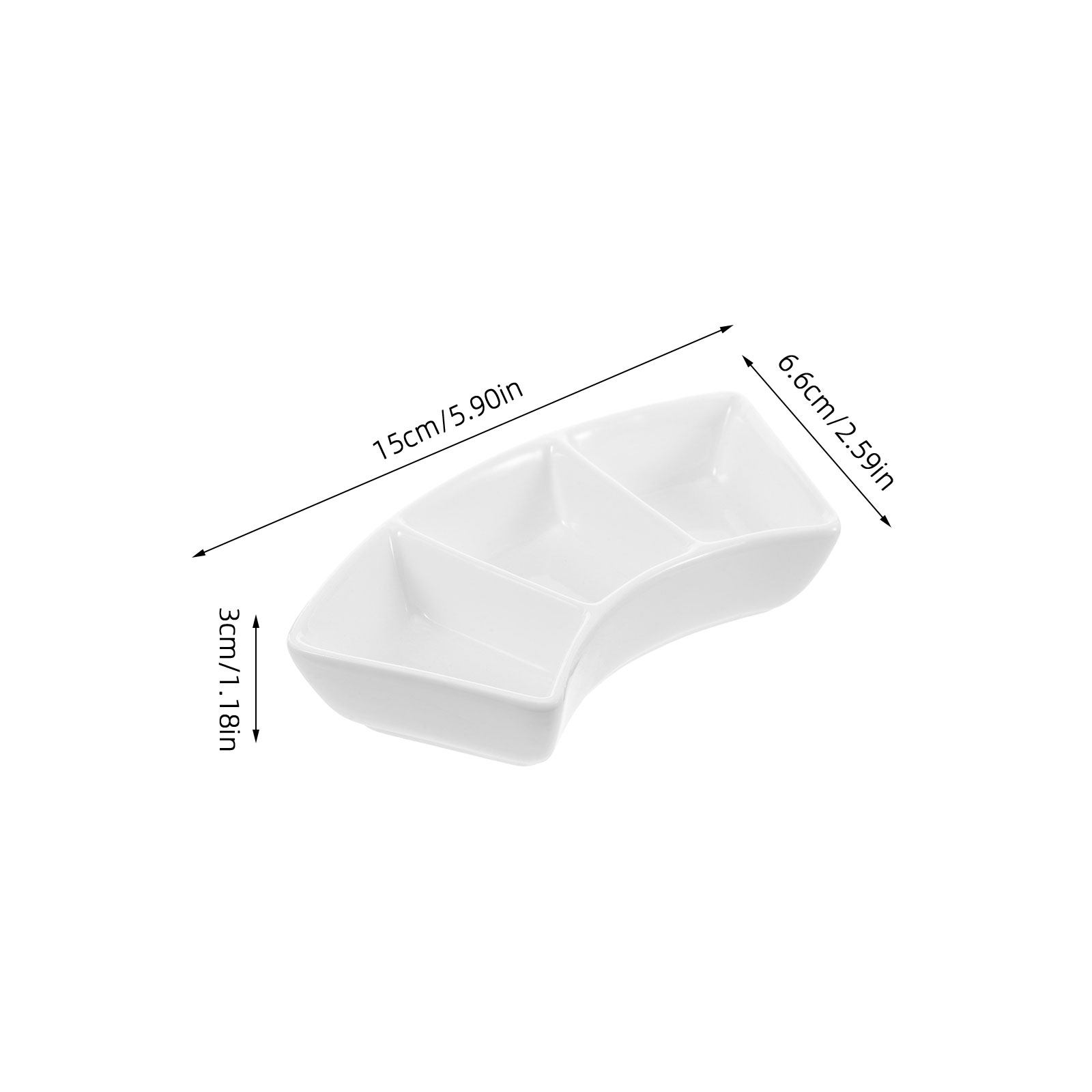 2Pcs 3 Oz Ceramic Dipping Sauc - Fondue Pot Ceramic ulasan dan harga