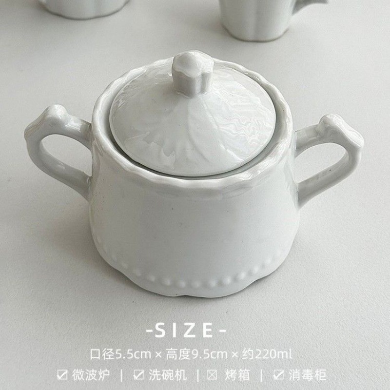 French Retro Flower Bud Cerami - Home Cooking Delivery ulasan dan harga