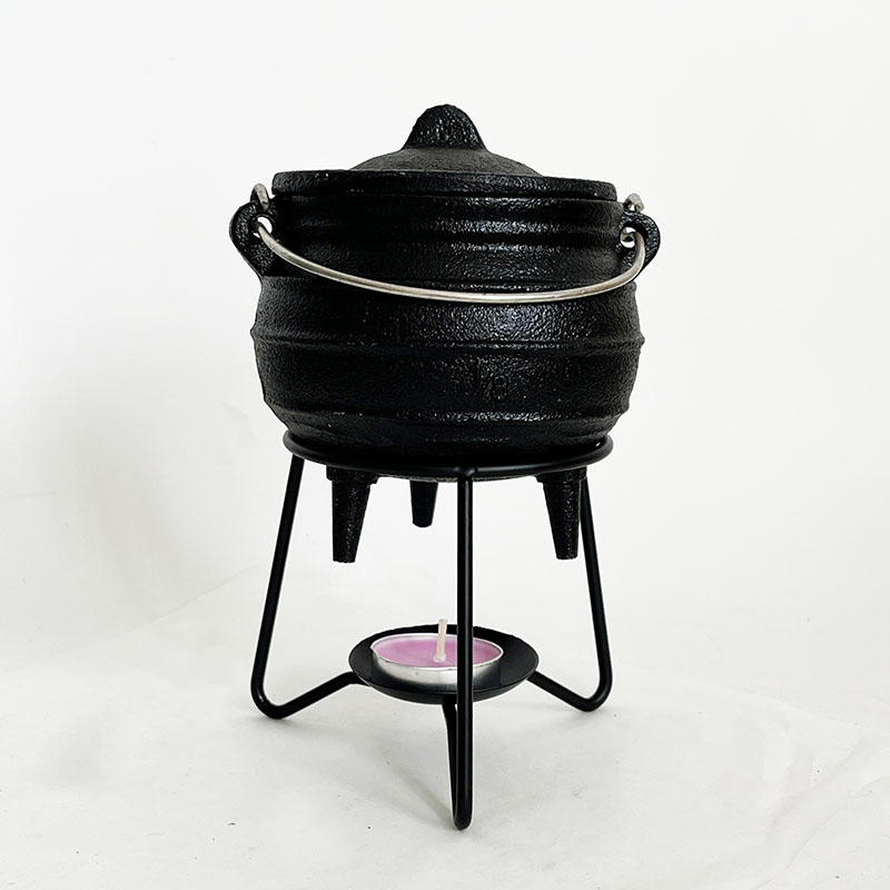 Medium 1/8# Cast Iron Cauldron - Dosa Pan Iron ulasan dan harga