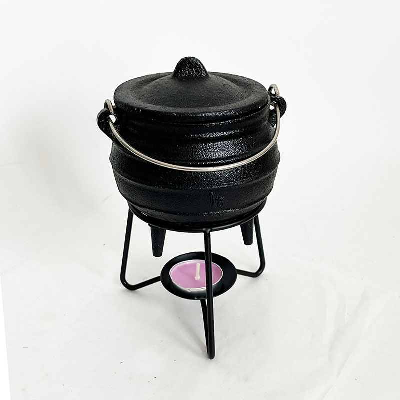Medium 1/8# Cast Iron Cauldron - Dosa Pan Iron ulasan dan harga