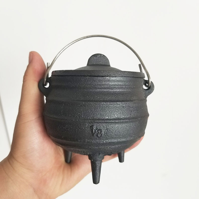Medium 1/8# Cast Iron Cauldron - Dosa Pan Iron ulasan dan harga