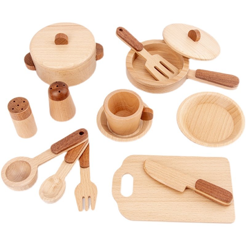 Maoduo Toys Beech Wooden Kids  - Home Cooking Delivery ulasan dan harga