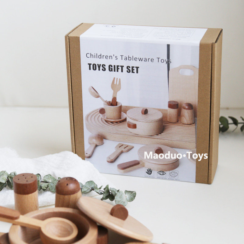 Maoduo Toys Beech Wooden Kids  - Home Cooking Delivery ulasan dan harga