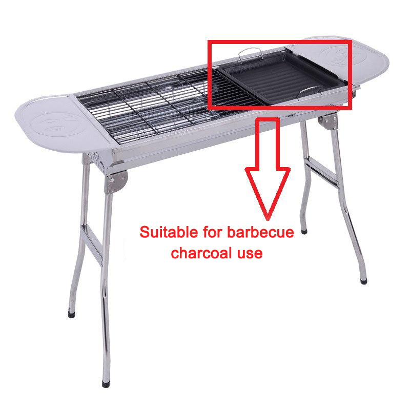 Outdoors Thick Square Grill Pa - Dosa Pan Iron ulasan dan harga