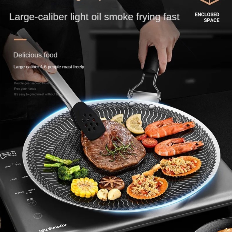 316 Stainless steel barbecue p - Dosa Pan Iron ulasan dan harga