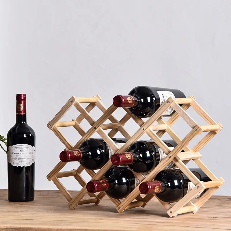 Stackable Wine Storage Shelves - Home Cooking Delivery ulasan dan harga