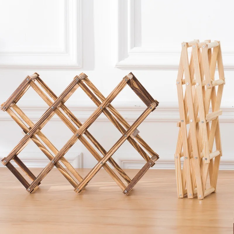 Stackable Wine Storage Shelves - Home Cooking Delivery ulasan dan harga