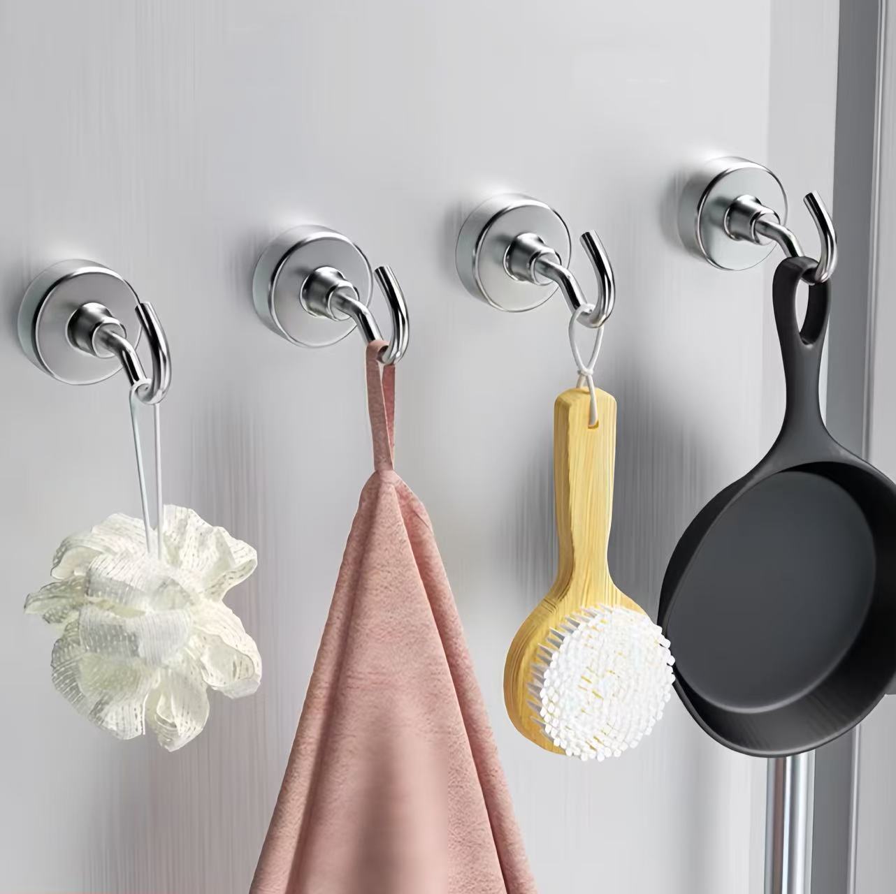1-10-20PCS Strong Magnet Hooks - Home Cooking Delivery ulasan dan harga