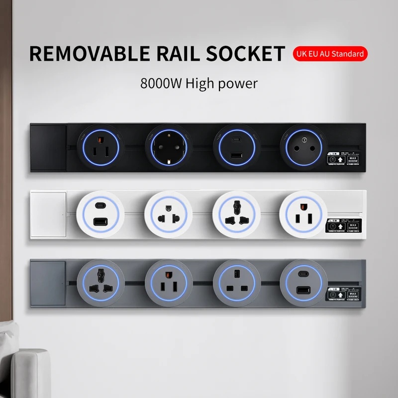 White Black Wall Power Track S - Home Cooking Delivery ulasan dan harga
